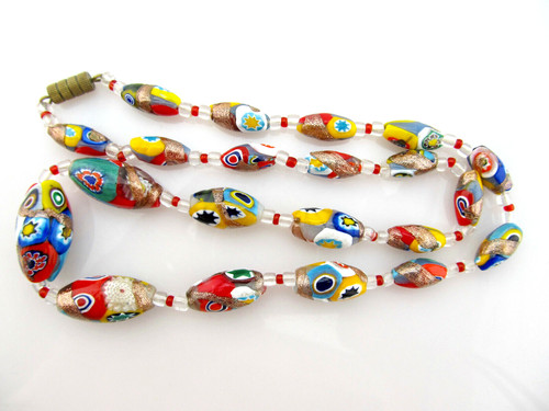 Millefiori murano kette - millefiori,,
