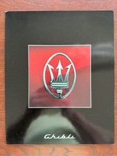 Prospekt / brochure Maserati Ghibli MY 1994