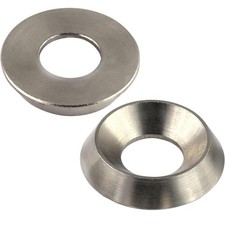 M3 M4 M5 M6 M8 M10 M12 Rosette Gedreht Edelstahl A2 V2A Zierscheiben Schrauben