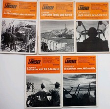 Der Landser - Orange - 5 Hefte