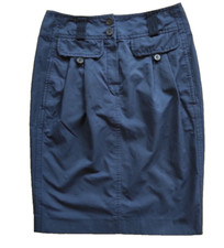 ESCADA Sport  Rock Gr 32 dunkelblau knielang eng