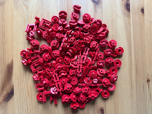 Fischertechnik konvolut rote - fischertechnik,