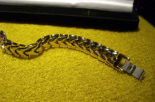 Armband in Bicolor Herz Design