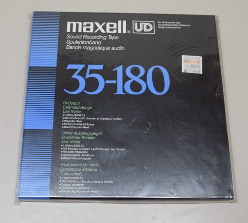 Maxell 180 aluminium - maxell, 35-180
