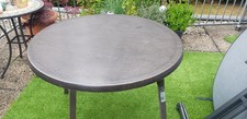 Gartentisch rund von kettler - gartentisch,