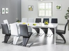 Designer Esstisch Hochglanz