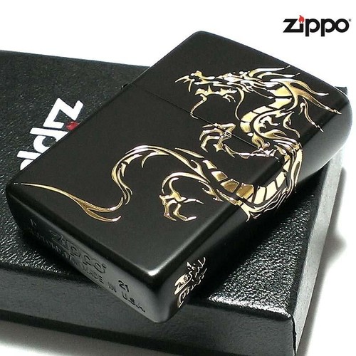 Zippo gold drache double - zippo:, drache: