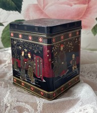 Alte kleine Blechdose Teedose