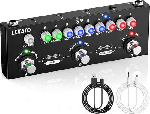 Multieffekt gitarrenpedal - multieffekt,