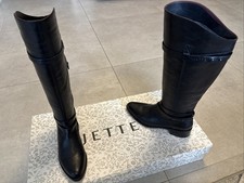 Stiefel von Jette Joop Gr. 41 schwarz Leder wie Neu