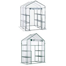 Foliengewächshaus begehbares