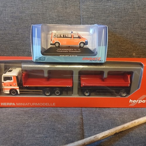 Herpa man hängerzug und - 1,