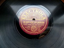 1222/ MAREK WEBER-BILLY BARTON-Die Susi bläst das Saxophon-HOT-78rpm Schellack
