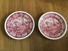 Villeroy & Boch V & B Rusticana rot Teller  20,5 cm Mettlach France Porzellan VB