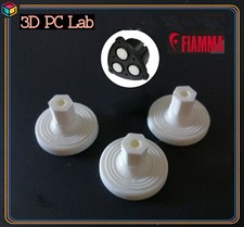 NYLON Kolbenplatten Wasserpumpe Fiamma Aqua 8 SF 126 Superflow S20 3 Stück