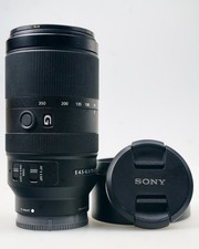 Sony E 70-350mm F/4,5-6,3 G OSS Teleobjektiv. - APS-C Super-Telezoom-Obj. in OVP