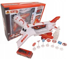 Flugzeug mit Dampf & Rutsche