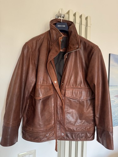 Bomberjacke echt leder damen - echt,