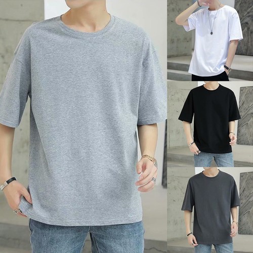Neck elastic running tee for - o,