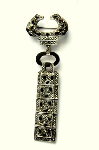 Brosche sterling silber - silber, 925
