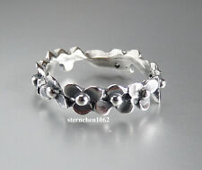 Trollbeads * Wildblumen Ring * Wildflower Ring * Größe 49 - 60