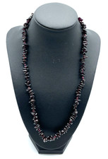 Vintage 54 cm lange Granat