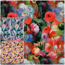 Viskosestoff radiance blumen - viskosestoff,