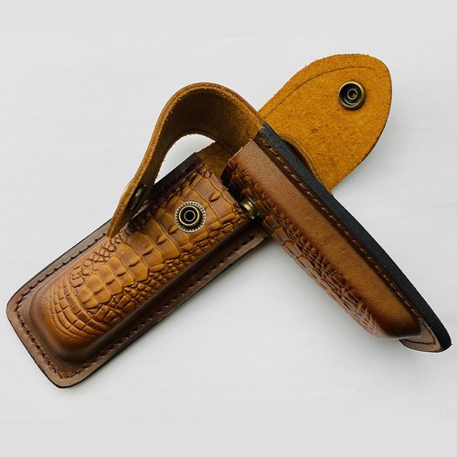 Leder scheide gürtelschlaufe - scheide,