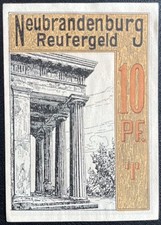 10 Pfennig  Neubrandenburg