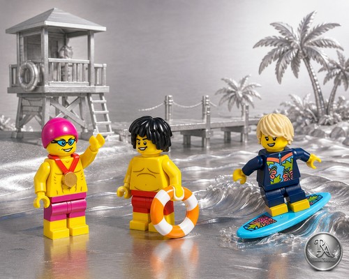 Lego figuren schwimmer - –,