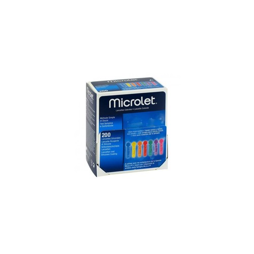Microlet lanzetten bunt 200 - microlet,