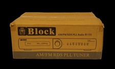 Block R100 AM/FM RDS PLL Radio, Diamantsilber