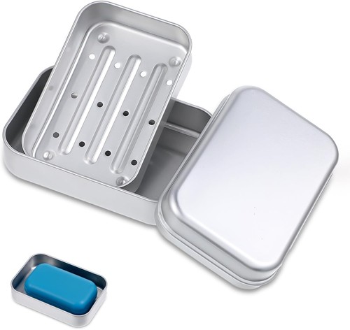 Tyqour aluminium seifendose - aluminium,