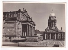 BERLIN um 1935 : GENDARMENM., SCHAUSPIELH., FRANZÖSISCHER D. + LUFTSCHUTZ-SIRENE