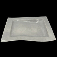 Villeroy & Boch New Wave: Gourmetteller / Teller 33 x 22 cm - stone / grau