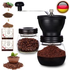 Kaffeemühle Kaffe Mahlmühle Edelstahl Coffee Grinder Kaffeebohnen Handkaffeemühl