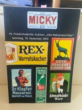 Auktionskatalog Micky Waue -