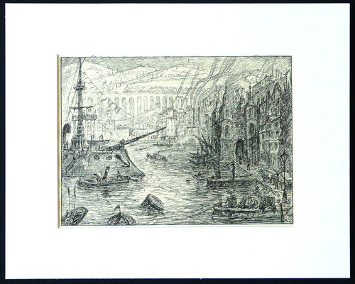Alfred kubin hafenstadt - kubin, "