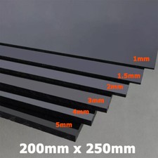1/1,5/2/3/4/5mm dick ABS Kunststoff Platte Zum Selbermachen Modell Handwerk 