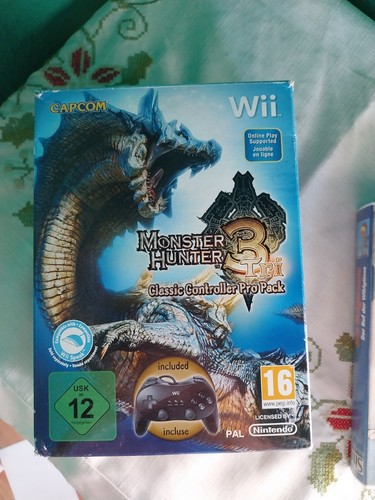 Wii box leer monster - box, hunter
