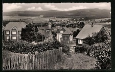 Ansichtskarte Tambach-Dietharz, Blick auf die Dächer der Stadt 1961 