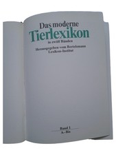 Bertelsmann Tierlexikon Band 1 A-Bis Hardcover Nachschlagewerk Tiere Deutsch