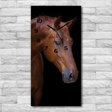 Wanduhr Echt-Glas-Küchenuhr