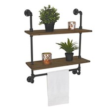 Wandregal Handtuchhalter