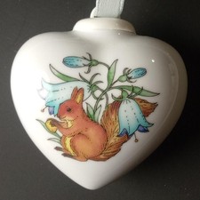 Hutschenreuther Porzellan Mini Herz Frühlingswiese * Glockenblume 2 * OVP