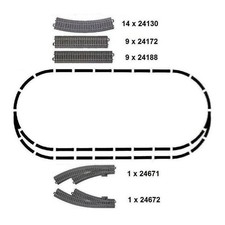 Märklin HO großes C - Gleis
