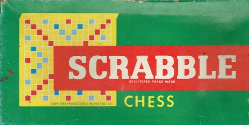 Scrabble chess 1948 - ©,