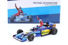M. Schumacher Benetton B195 #1 5th Kanada GP Alesi Taxi Formel 1 1995 1:18 Minic