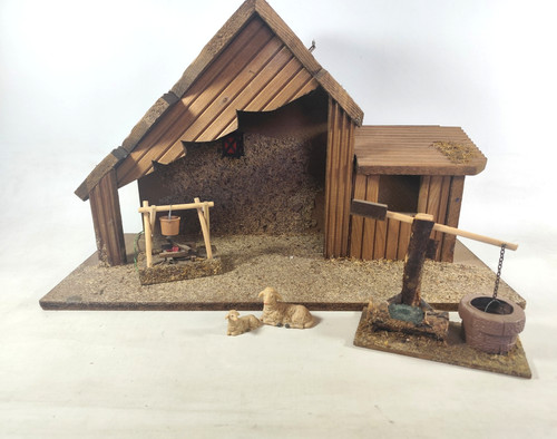 Krippe stall christi geburt - krippe,