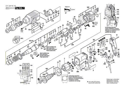 Bosch gbh dsr 0611228703 - bosch, 2-24